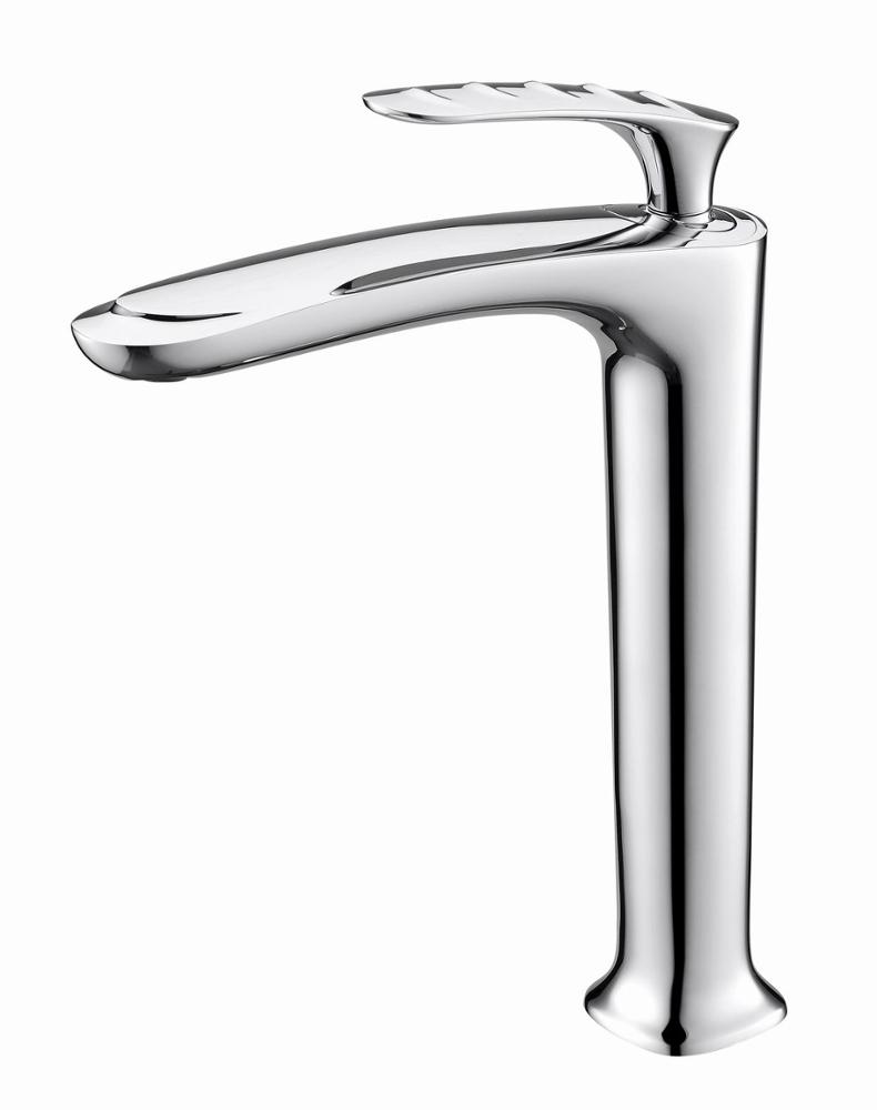 Grifo de lavabo de baño cromado de diseño de lujo, grifo de lavado a mano montado en cubierta, fabricantes de grifos estándar australianos rubinetti bagno