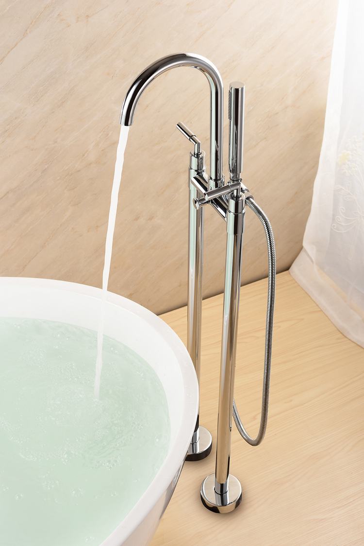 Grifo de bañera monomando de ducha independiente con mango doble a precio mayorista a la venta