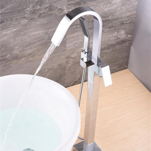 Duchas independientes Caño de bañera universal Grifo de baño desde el piso Unidad de ducha de bañera Extensor de grifo Divert Wo Grifos de plomería
