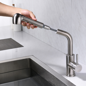 Grifo mezclador de fregadero de cocina extraíble de nuevo diseño, grifo extraíble de cocina miscelánea, grifo de agua fría y caliente para fregadero de cocina