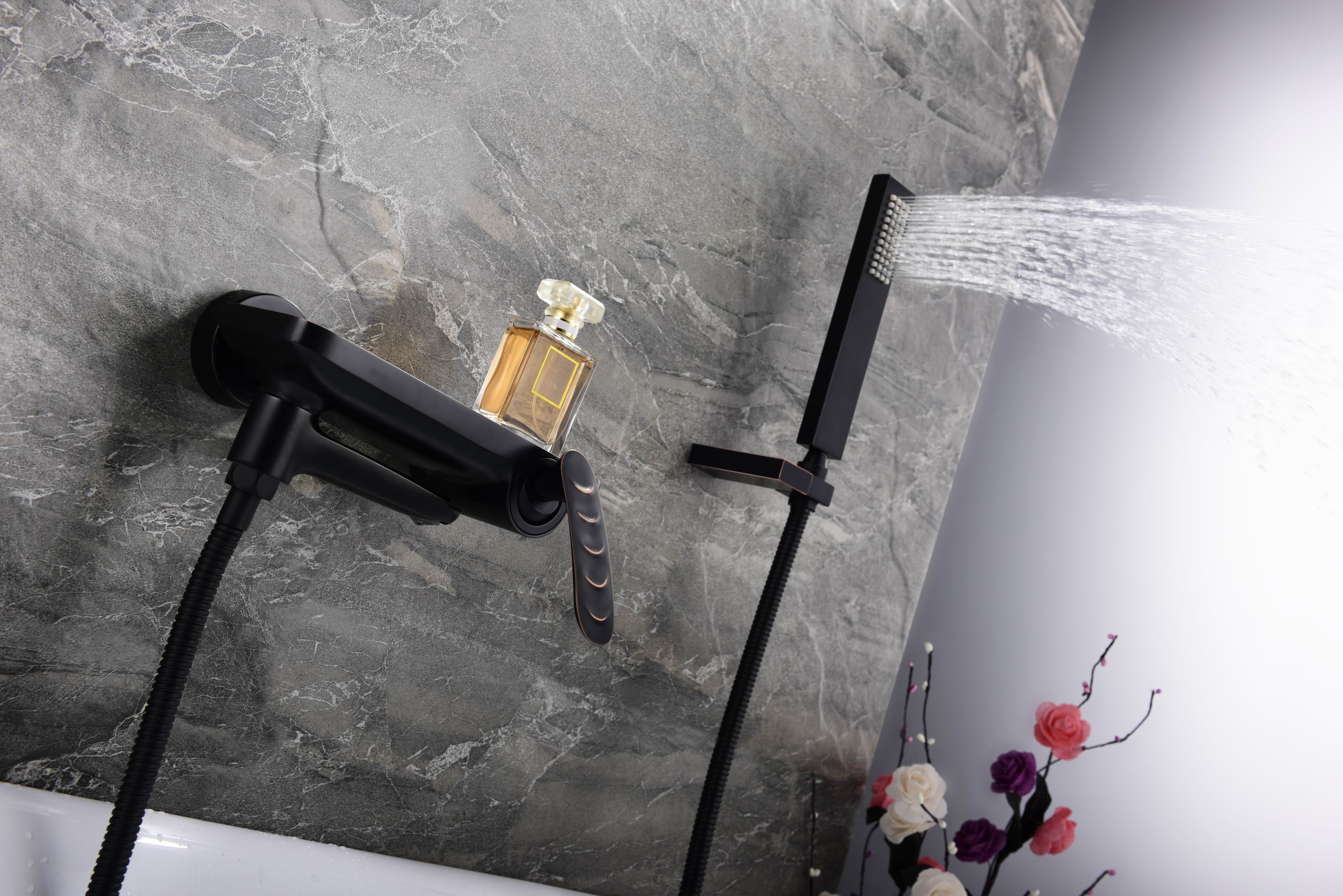 Grifos de ducha de fábrica de China de venta caliente Grifo de bañera mezclador de color bronce con el precio competitivo