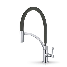 Fregadero de cocina de latón con montaje en cubierta, grifo flexible, rociador llave griferia cocina mezcladora monomando torneira cozinha flexivel